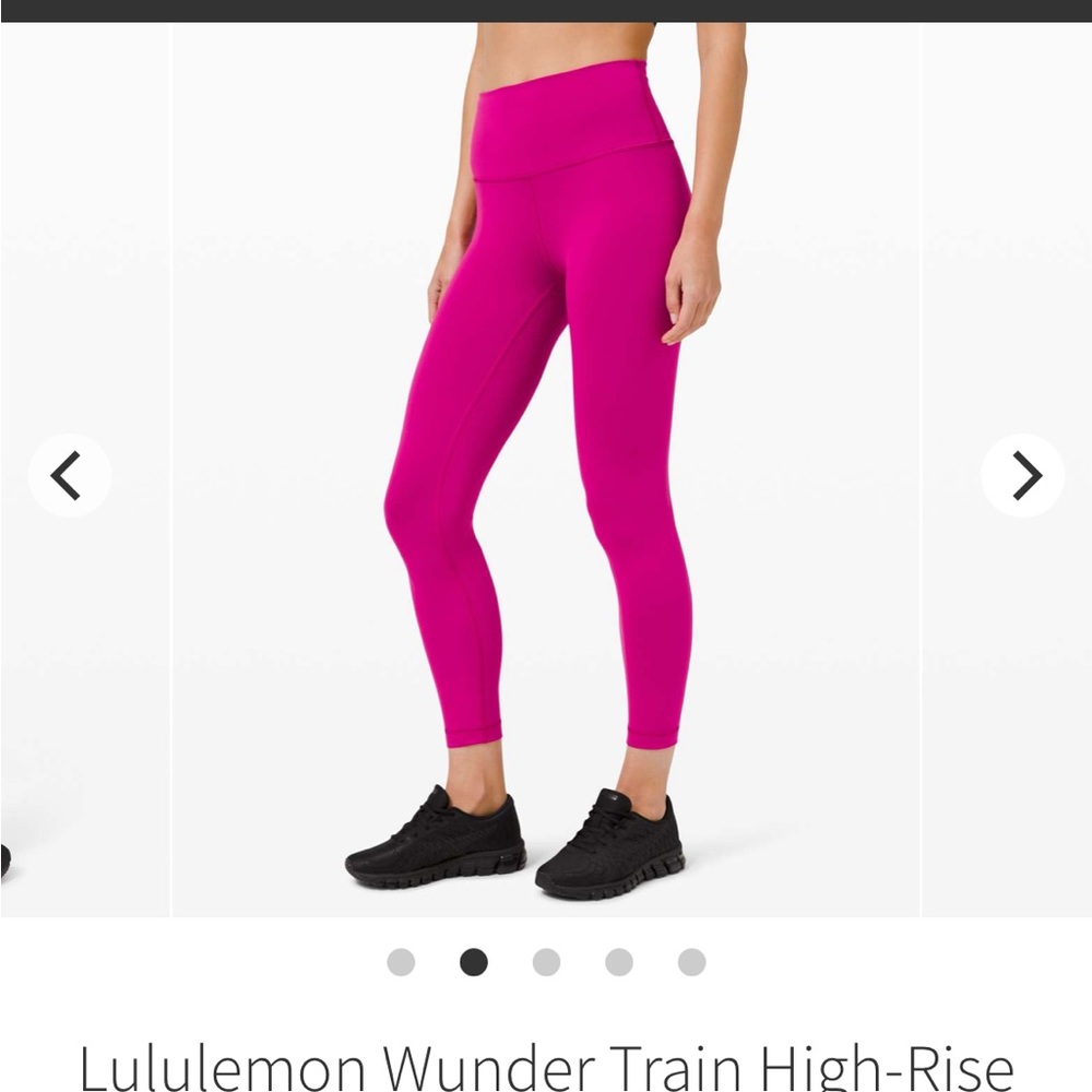 Lululemon wunder train leggings 25”